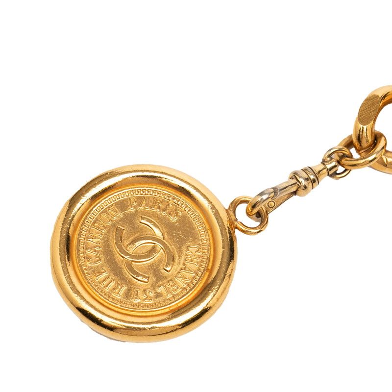 Chanel CC Logo 31 Rue Cambon Chain Belt Gold Plated — view 2