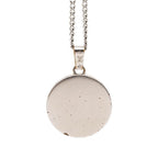 Louis Vuitton Collier LV Award Chain Pendant Black Silver Metal — view 2