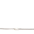 Louis Vuitton Collier LV Award Chain Pendant Black Silver Metal — view 8