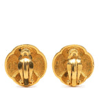 Chanel CC Logo Earrings Gold Plated — view 2