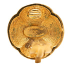 Chanel CC Logo Earrings Gold Plated — view 3