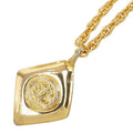 Chanel CC Logo Chain Pendant Gold Plated