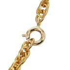 Chanel CC Logo Chain Pendant Gold Plated — view 5