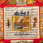 Hermes Carre 90 in Salzburg Scarf Large Red Silk — view 3