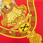 Hermes Carre 90 in Salzburg Scarf Large Red Silk — view 5
