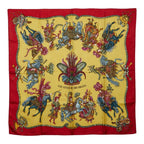 Hermes Carre 90 les Fetes du Roi Soleil Celebration of the Sun King Scarf
