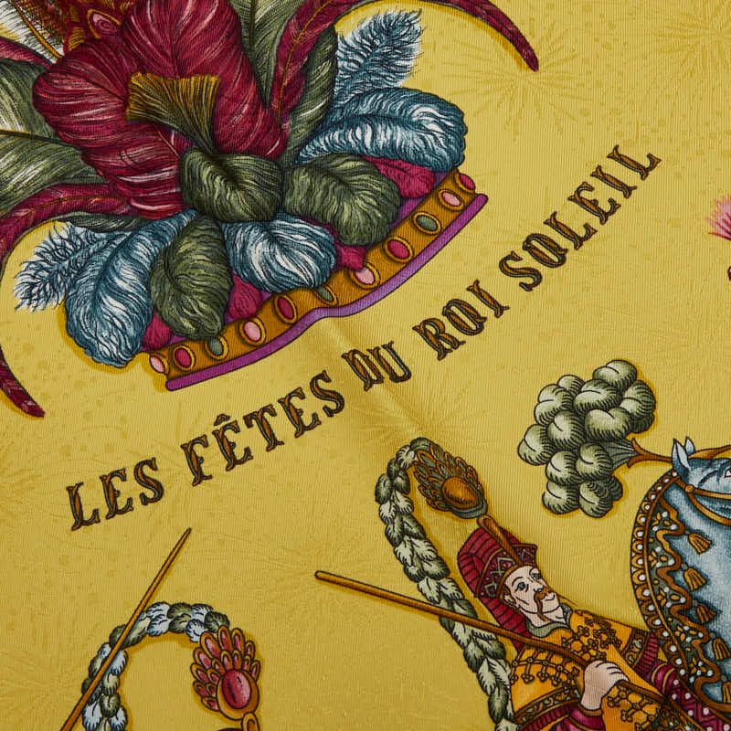 Hermes Carre 90 les Fetes du Roi Soleil Celebration of the Sun King Scarf — view 2