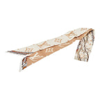 Louis Vuitton Monogram Bandeau BB Ultimate Scarf Beige Multi Color