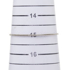 Chanel CC Logo Bracelet Silver Rhinestone Metal — view 6