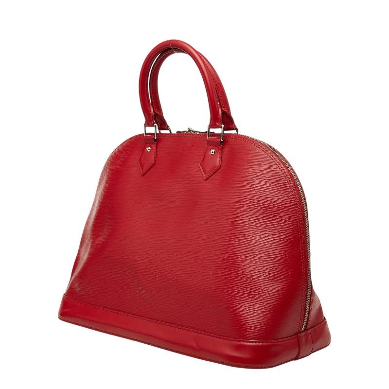 Louis Vuitton Epi Alma GM Handbag Carmine Red Leather — view 2