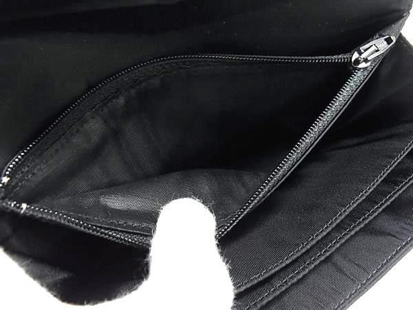 Prada Wallet Triangle Logo Black Tessuto Nylon Bifold Mark — view 5