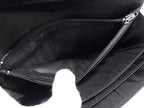 Prada Wallet Triangle Logo Black Tessuto Nylon Bifold Mark — view 5