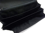 Prada Wallet Triangle Logo Black Tessuto Nylon Bifold Mark — view 4