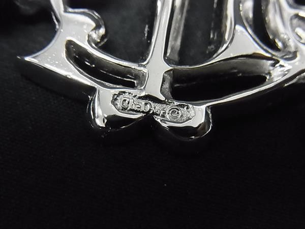 Dior Brooch Silver Metal Rhinestone — view 4