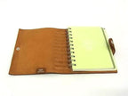 Hermes Notebook Cover Ulysse PM Brown Togo Stationery Silver Shoulder — view 3