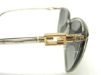 Fendi Sunglasses Zucca S Clear Lens Gray Acetate Eyewear — view 3