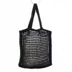 Prada Crochet Tote Black KH — view 2