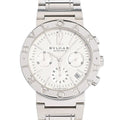 Bvlgari Watch Chronograph Silver