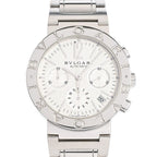 Bvlgari Watch Chronograph Silver