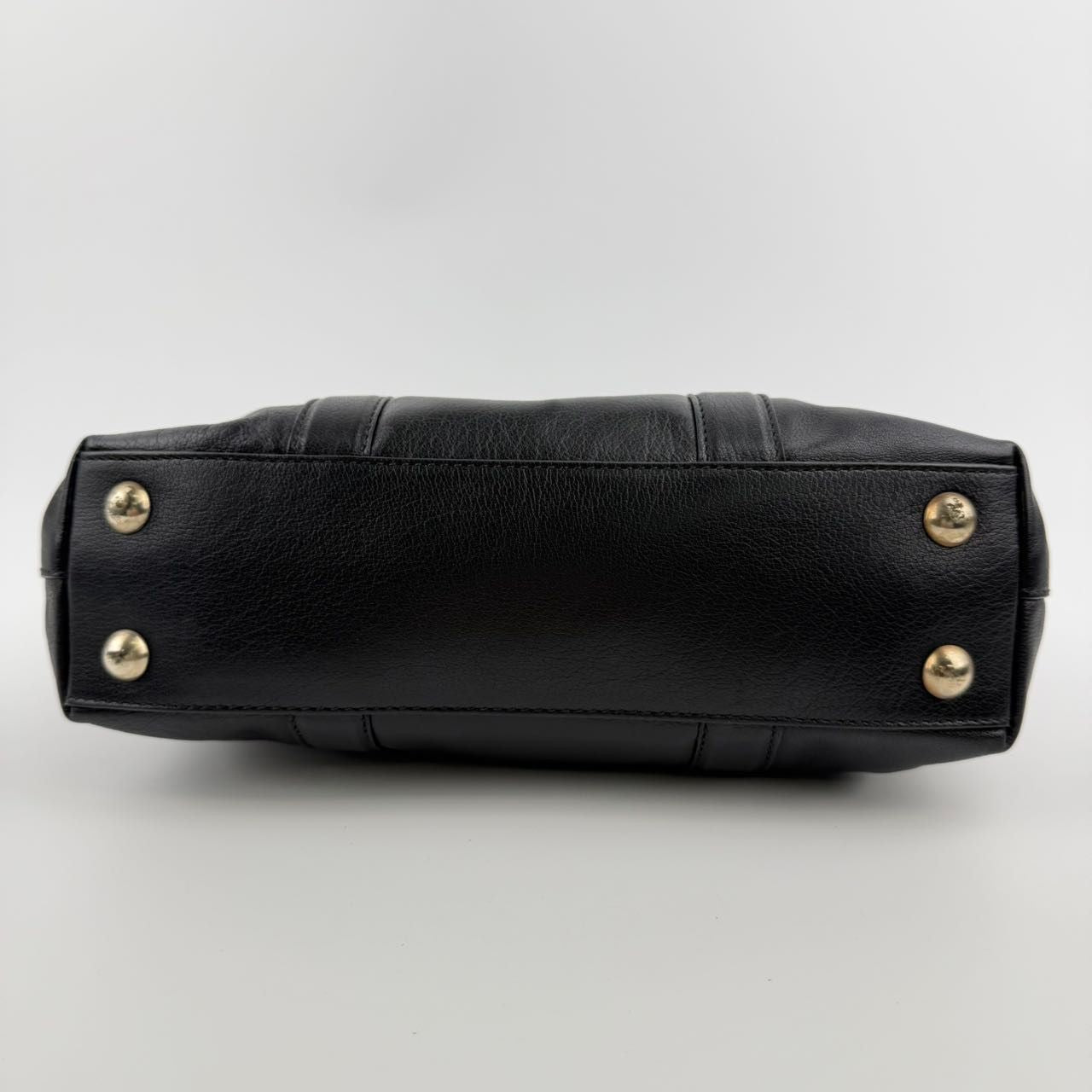 Prada Handbag Black Leather Vintage — view 8
