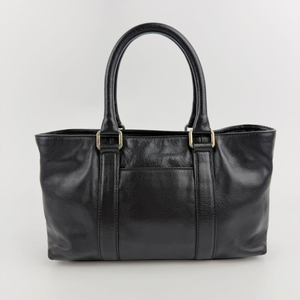 Prada Handbag Black Leather Vintage — view 4