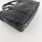 Prada Handbag Black Leather Vintage — view 9