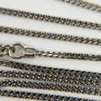 Fendi FF Logo Necklace Silver Vintage — view 7