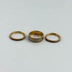Dior Ring Set Gold Vintage