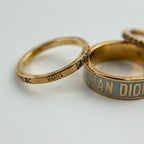 Dior Ring Set Gold Vintage — view 8