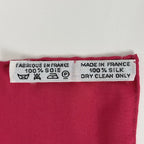 Hermes Carre 90 Scotland Scarf Silk Red Multi — view 2