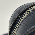 Louis Vuitton Anton Pochette Shoulder Bag Taiga Blue Marine — view 5