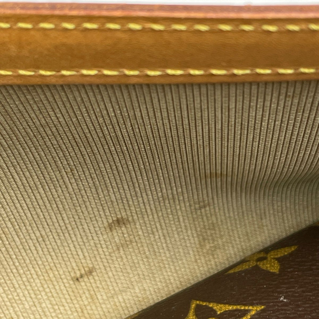 Louis Vuitton Reporter PM Crossbody Shoulder Bag Monogram Brown — view 7