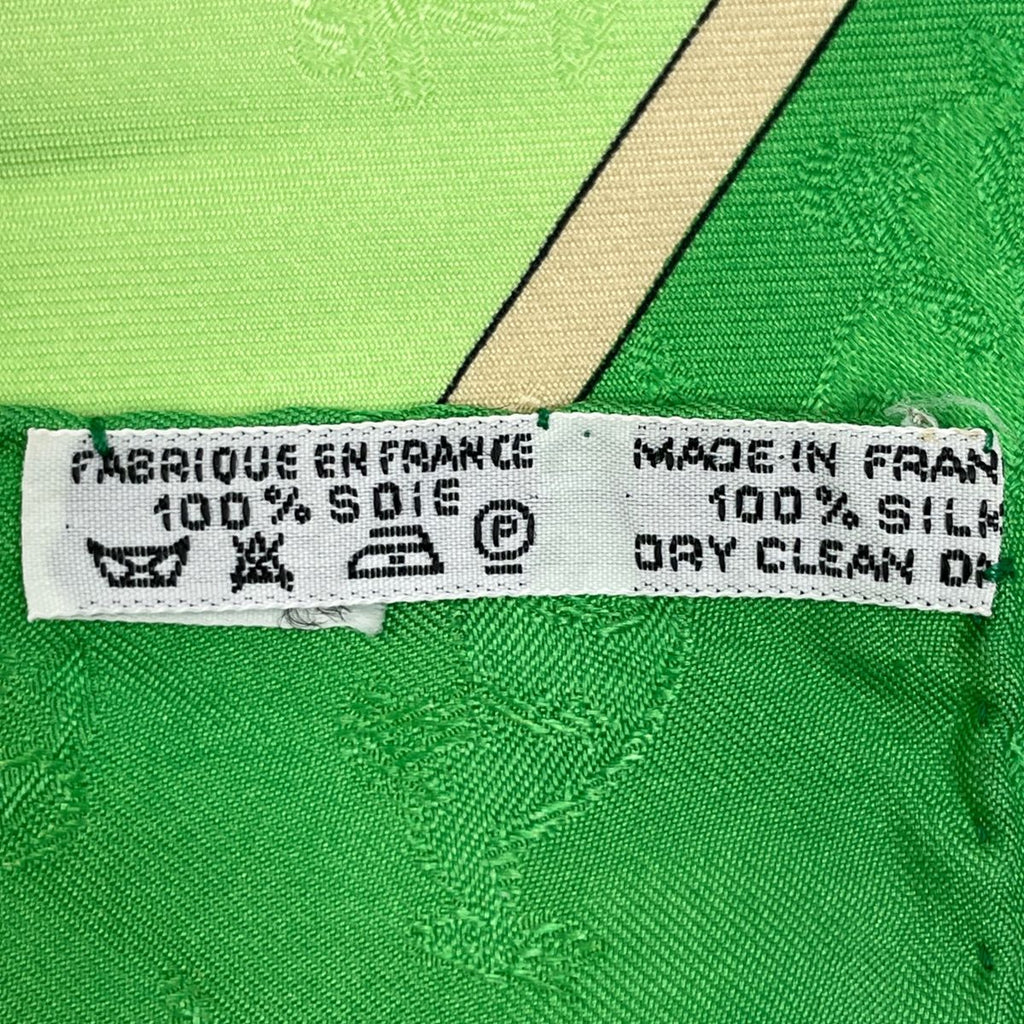 Hermes Carre 90 Orbis Australis Dulces Exuviae Australia Pattern Map Scarf Silk — view 2