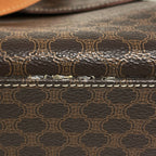 Celine Macadam 2-Way Shoulder Bag Brown — view 4