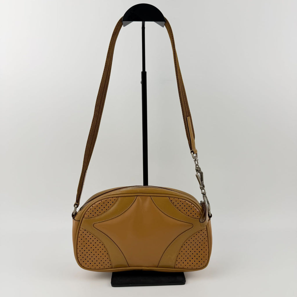 Prada Shoulder Bag Beige Leather Vintage — view 3