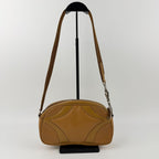 Prada Shoulder Bag Beige Leather Vintage — view 3