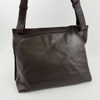 Bottega Veneta Intrecciato Shoulder Bag Crossbody Brown Leather Vintage — view 4