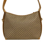 Gucci Shoulder Bag Vintage Micro GG Beige Light Brown Dark Leather — view 3