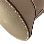 Hermes Handbag Mini Medall Etoupe Silver — view 9