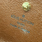 Louis Vuitton Hook Wallet Monogram Porte Monet Billets Cult Cles Leather — view 5