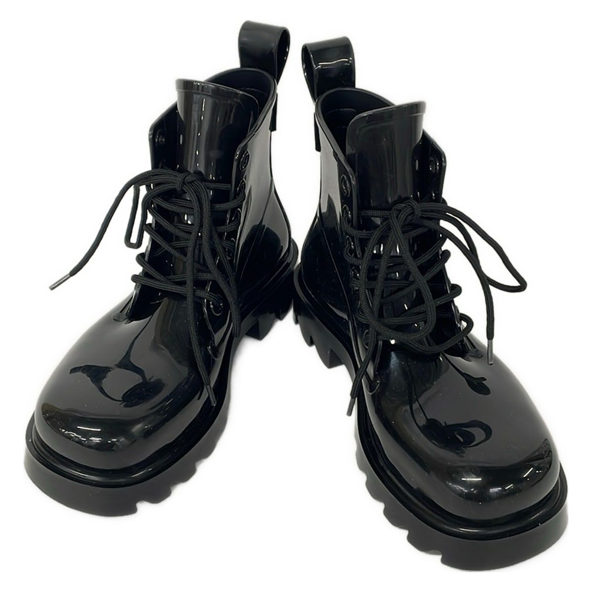 Bottega Veneta Short Boots 37 Stride Ankle Rubber Black — view 2
