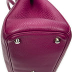 Dior Diorissimo Tote Purple Gray Calfskin Leather — view 7