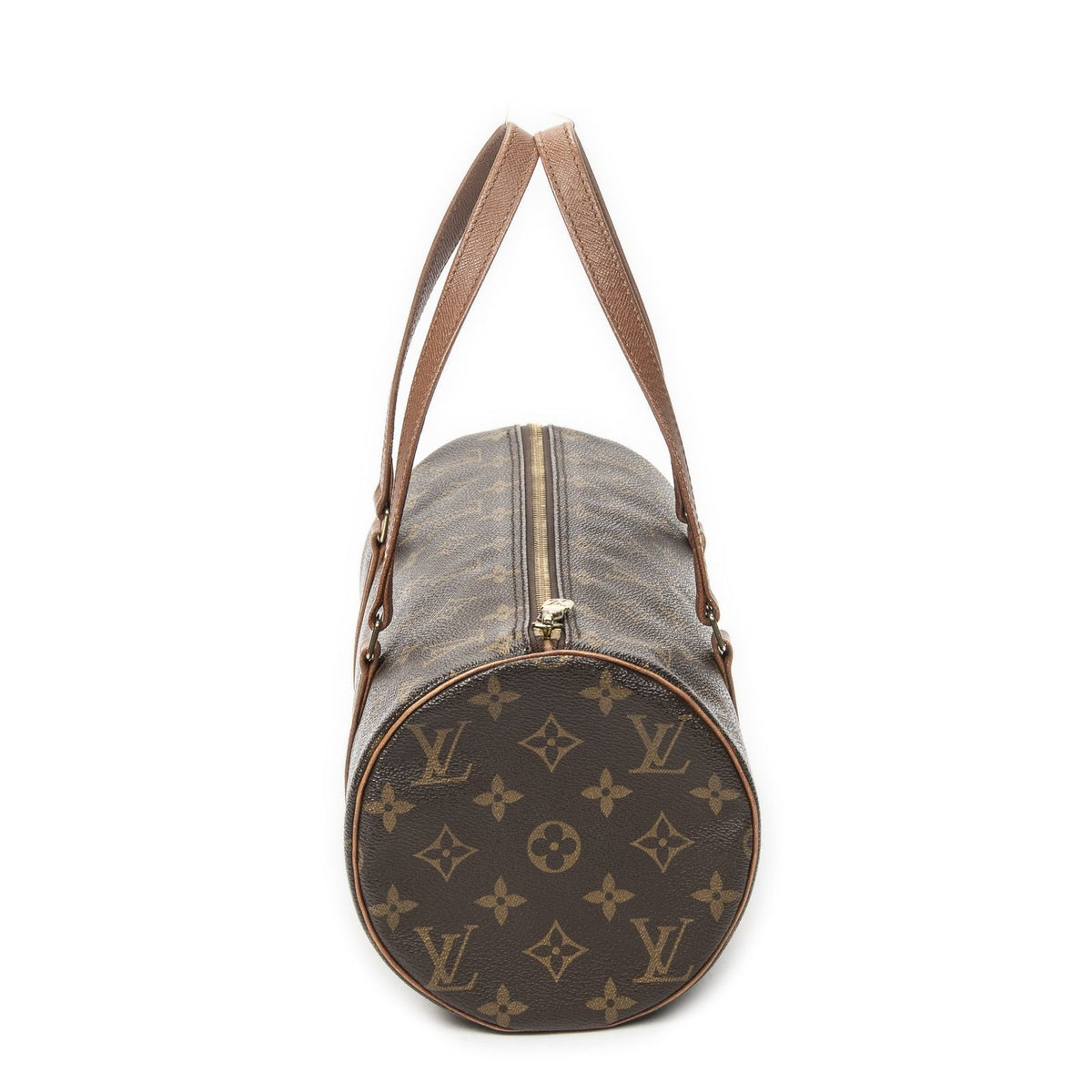 Louis Vuitton Papillon Brown Monogram Canvas Handbag — view 4