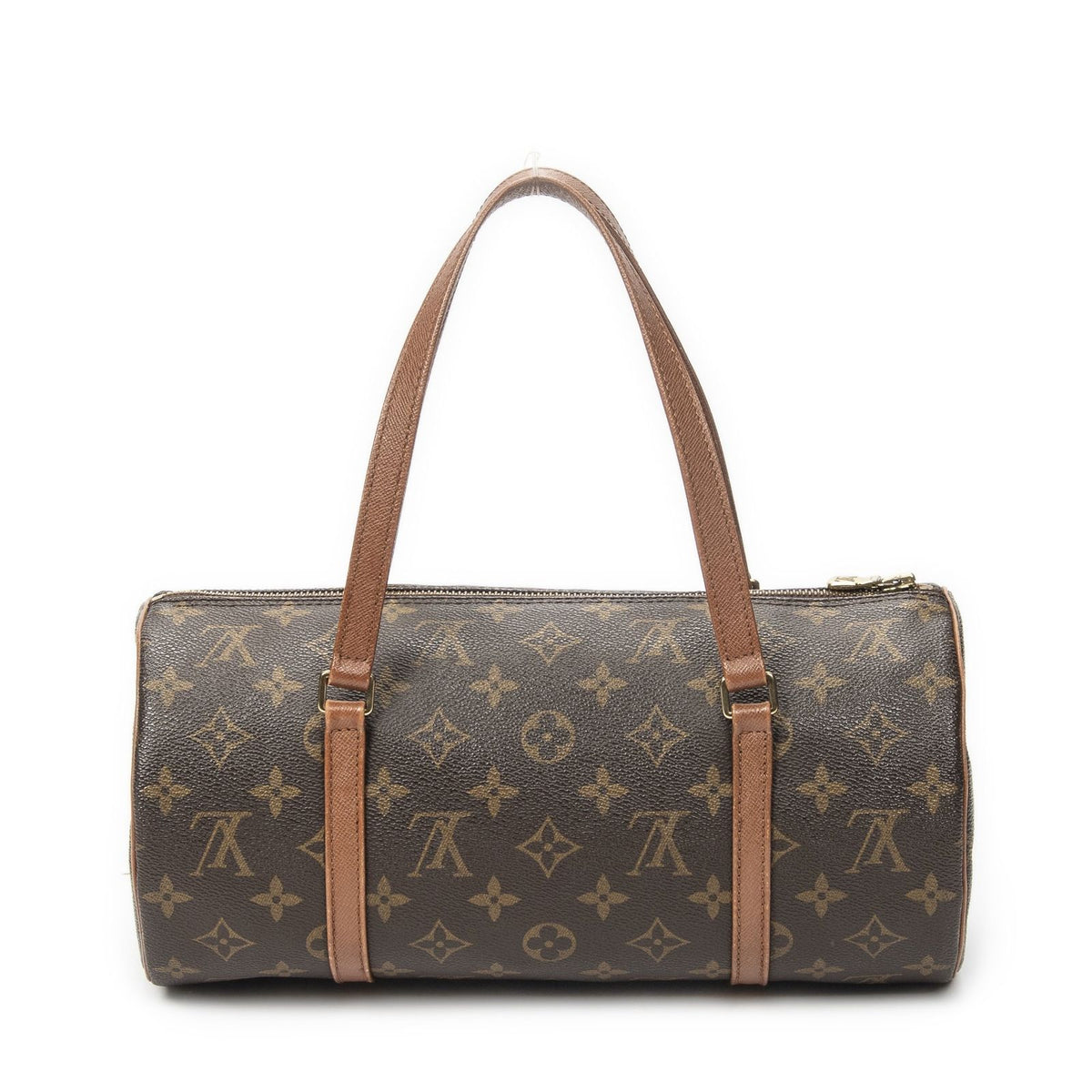 Louis Vuitton Papillon Brown Monogram Canvas Handbag — view 5