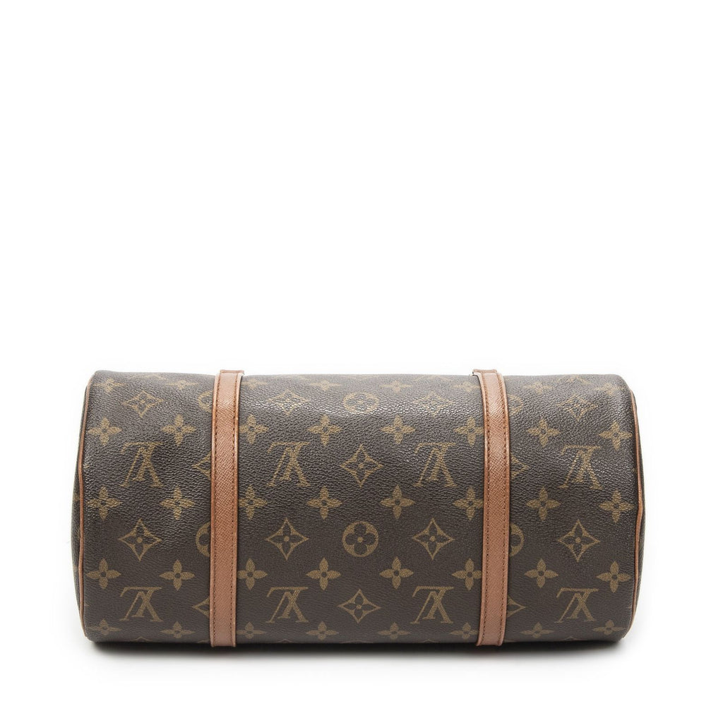 Louis Vuitton Papillon Brown Monogram Canvas Handbag — view 6