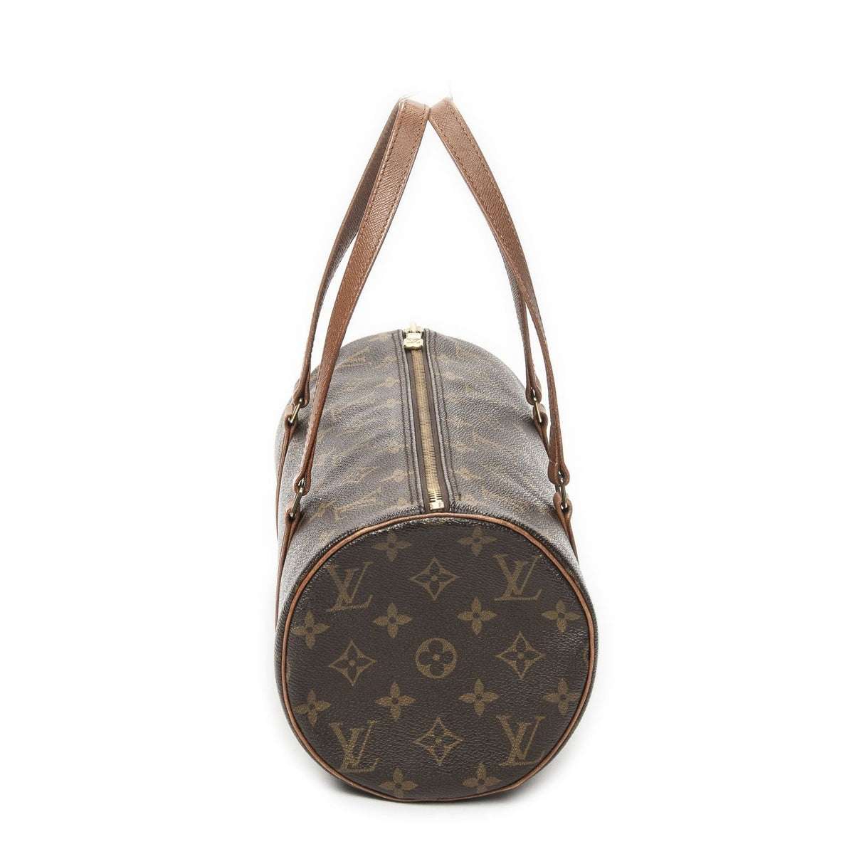 Louis Vuitton Papillon Brown Monogram Canvas Handbag — view 3