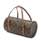 Louis Vuitton Papillon Brown Monogram Canvas Handbag — view 2
