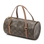 Louis Vuitton Papillon Brown Monogram Canvas Handbag — view 2