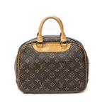 Louis Vuitton Brown Monogram Canvas Handbag — view 5