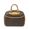 Louis Vuitton Brown Monogram Canvas Handbag